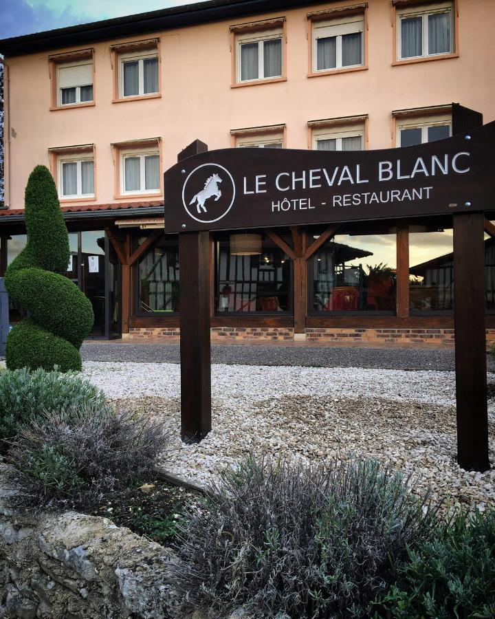 Le Cheval Blanc - Lac Du Der - Logis Hotel Жиффомон-Шампобер Экстерьер фото