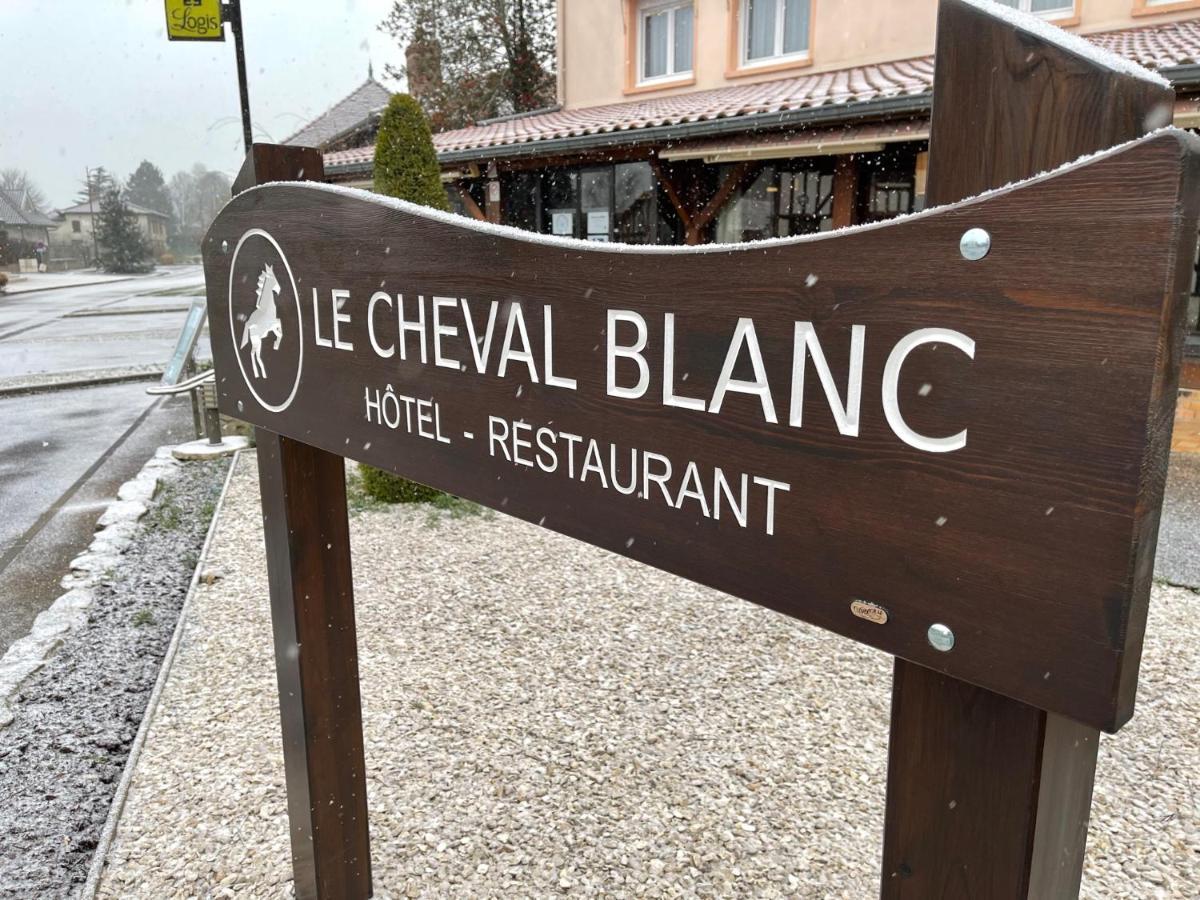 Le Cheval Blanc - Lac Du Der - Logis Hotel Жиффомон-Шампобер Экстерьер фото